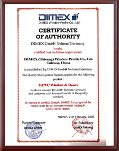 Certificado de autoridad-DIMEX